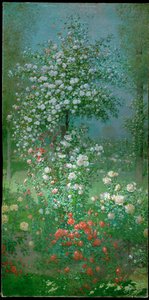 Güller, dekoratif panel by Ernest Quost