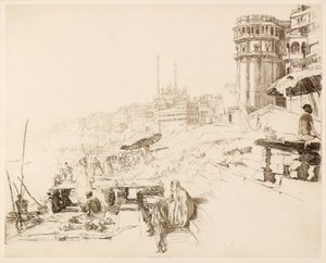 Cami ve Tapınak, 20. yüzyıl (gravür ve kuru nokta)