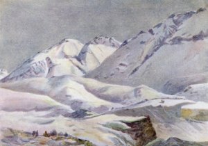 Sierra Navarro, from Hotel Puente del Inca 