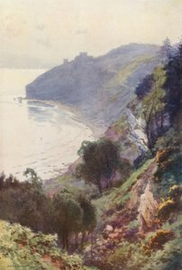 Durlston Körfezi, Swanage (renk üyeleri) by Ernest William Haslehust