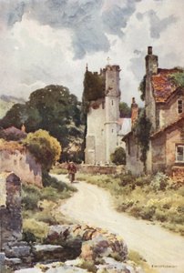 Portisham (renkli taş) by Ernest William Haslehust