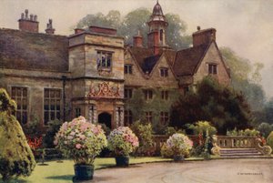 Rufford Manastırı (renkli taş) by Ernest William Haslehust