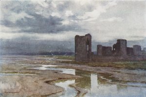 Dee Kumları, Flint Kalesi (renkli taş) by Ernest William Haslehust