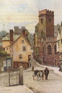 St. Mary Basamakları (renkli taş) by Ernest William Haslehust