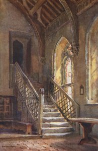 Kardeşler Salonu, St. Cross (renkli taş) by Ernest William Haslehust