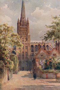Katedral Bölgeleri, Norwich (renkli taş)