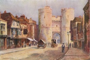 Westgate (renkli taş) by Ernest William Haslehust