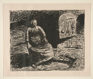 Ocaktaki Kadın by Ernst Barlach