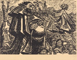Tanrı Göbeği, 1921. by Ernst Barlach