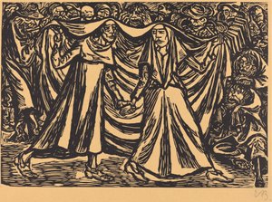 Ölümün Dansı II by Ernst Barlach