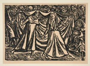 Totentanz II (Ölüm Dansı II) by Ernst Barlach