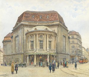 Viyana Şehir Tiyatrosu, 1924.