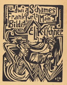 Ludwig Schames Frankfurt a Main Bilder von EL Kirchner Ludwig Schames Frankfurt..., 1919. by Ernst Ludwig Kirchner