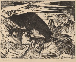 Alp Mera by Ernst Ludwig Kirchner