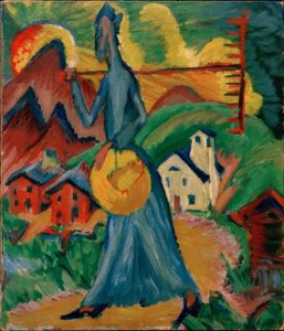 Alp yaşamı by Ernst Ludwig Kirchner