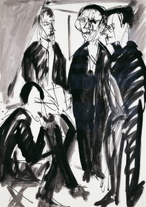 Ernst Ludwig Kirchner (1880-1938) tarafından Dresden
