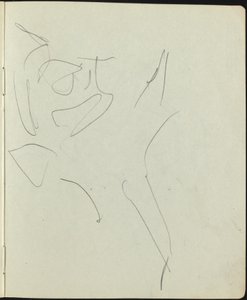 Dansçılar ve Göstericiler (Bir Eskiz Defterinden Sayfa) by Ernst Ludwig Kirchner