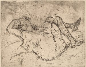 Rüyada Kız by Ernst Ludwig Kirchner