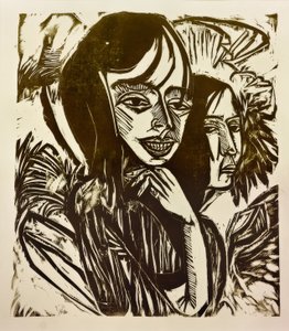 Fehmarn-Mädchen by Ernst Ludwig Kirchner