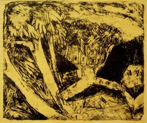Gut Staberhof by Ernst Ludwig Kirchner