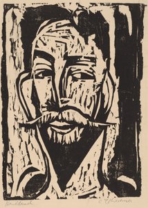 Prof. Dr. Graef Başkanı by Ernst Ludwig Kirchner