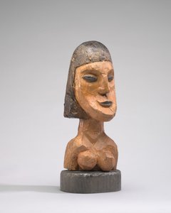 Bir Kadının Başı by Ernst Ludwig Kirchner