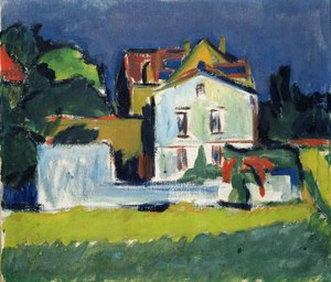 Manzaradaki Ev by Ernst Ludwig Kirchner