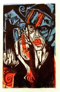 Kavgalar (aşk eziyetleri) by Ernst Ludwig Kirchner