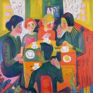 Sehpa. 1923/24 by Ernst Ludwig Kirchner