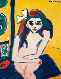 Marcella, Ernst Ludwig Kirchner (1880-1938) tarafından by Ernst Ludwig Kirchner