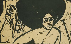 çıplak dansçılar; Çıplak dansçılar, 1909 by Ernst Ludwig Kirchner