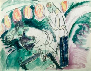 Pandomim III by Ernst Ludwig Kirchner
