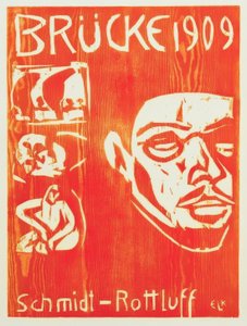 Portre Schmidt-Rottluff by Ernst Ludwig Kirchner
