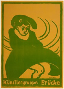 Köprü Posteri by Ernst Ludwig Kirchner