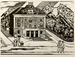 Postane Davos by Ernst Ludwig Kirchner