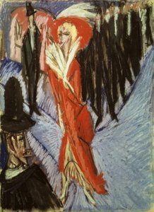 Burada ezberleyin by Ernst Ludwig Kirchner