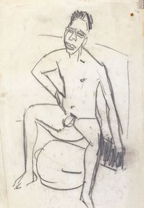 Siyah Sam by Ernst Ludwig Kirchner