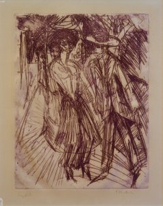 Kokot sunan by Ernst Ludwig Kirchner