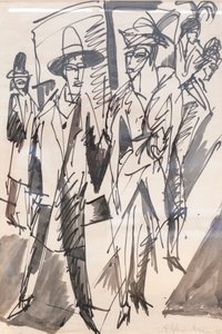 Yol yıldızları by Ernst Ludwig Kirchner