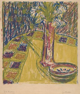 Natürmort by Ernst Ludwig Kirchner