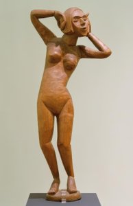 Dansçı (dansçı Gerda; dansçı) by Ernst Ludwig Kirchner