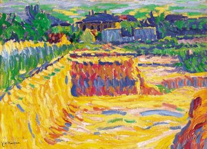 Tınlı Çukur, c. 1906 by Ernst Ludwig Kirchner