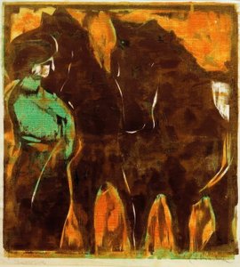 sirk resmi by Ernst Ludwig Kirchner