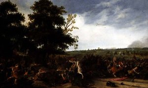 Piyade Savaşan Süvari, 1630 by Esaias van de Velde
