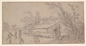 Kış Manzarası by Esaias van de Velde