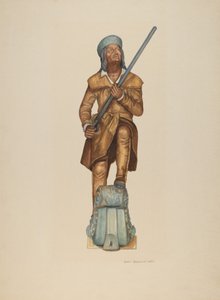 Figüran: Davy Crockett, 1938. by Ethel Dougan