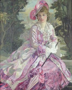 Adelaide Stanley Kate olarak (tuval üzerine yağlı boya) by Ethel Gabain