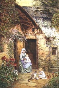 kedi ile oynamak by Etheline Eva Dell