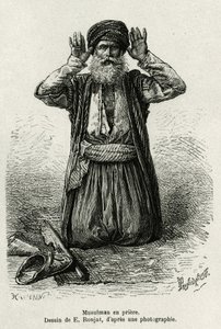 Müslüman duaları. E.Ronjat tarafından, La Suriye d