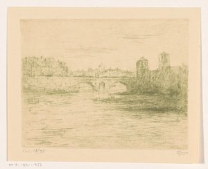 Tiber, Roma by Etienne Bosch (signed by artist)